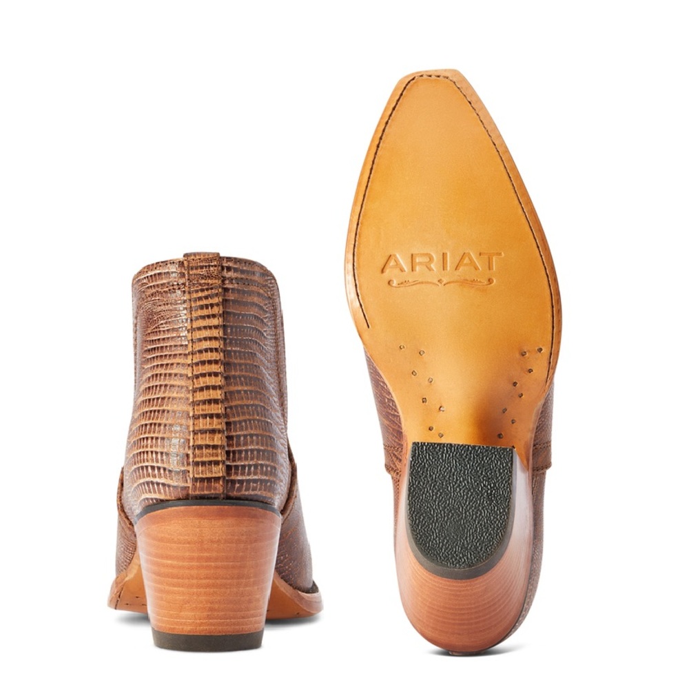 Ariat Dixon Brown Lizard Print 10042456 - Picture 2 of 3